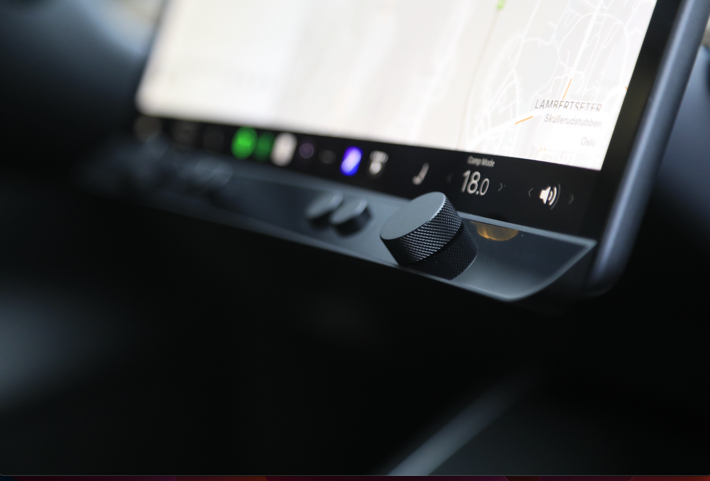Ctrl-BAR Панель Управления Tesla
