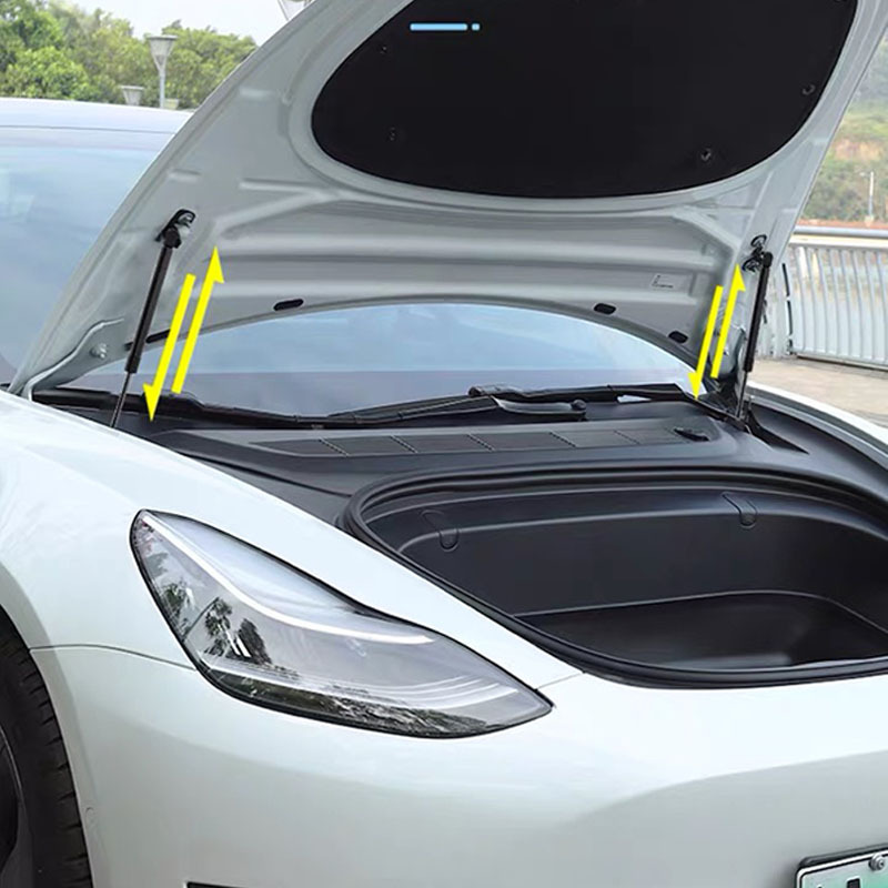 Автоматические упоры багажника и капота на Tesla 3